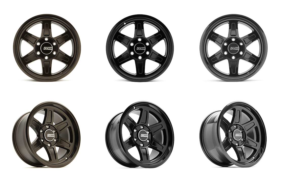 COBB Adventure Series TR-01 17x8.5 ET-1, 6x135, Satin Black