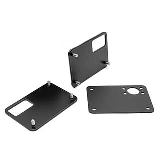 Redline Carbon Fiber License Plate Relocation Mount